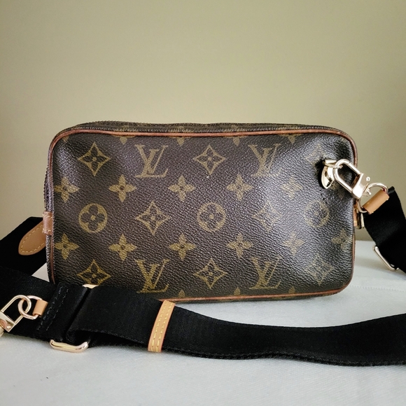 Louis Vuitton Pochette Crossbody Handbag Neverfull - Picture 2 of 8